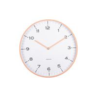 Nástenné hodiny Karlsson KA6011OR, 40cm